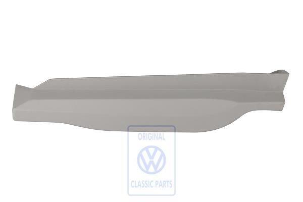 Volkswagen Transporter T4 steun kofferbakafdekking - links, flanelgrijs