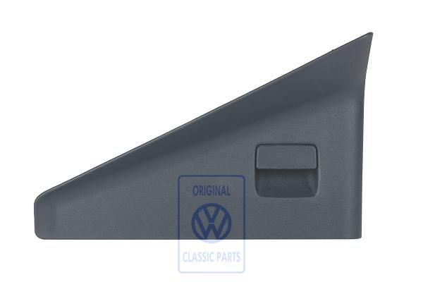 Volkswagen Transporter T4 klep driezitsbank - links, laguneblauw