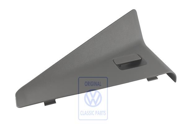 Volkswagen Transporter T4 klep driezitsbank - links, flanelgrijs
