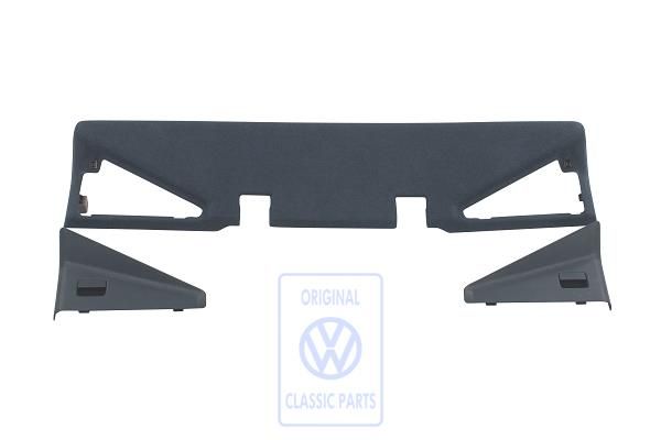 Volkswagen Transporter T4 bekleding zitbankframe achter - 3-zits, lagune