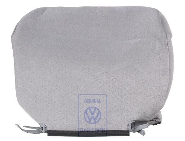 Volkswagen Transporter T4 hoofdsteunbekleding voorstoel - flanelgrijs stof