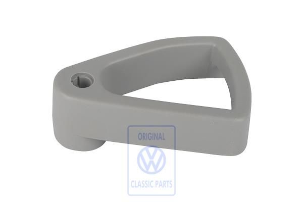Volkswagen Transporter T4 handgreep rugleuningverstelling draaistoel - flanelgrijs