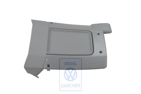 Volkswagen Transporter T4 rugleuningafdekking draaistoel - flanelgrijs