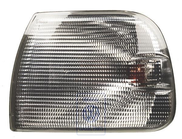 Volkswagen Transporter T4 knipperlicht links - wit, lange voorzijde