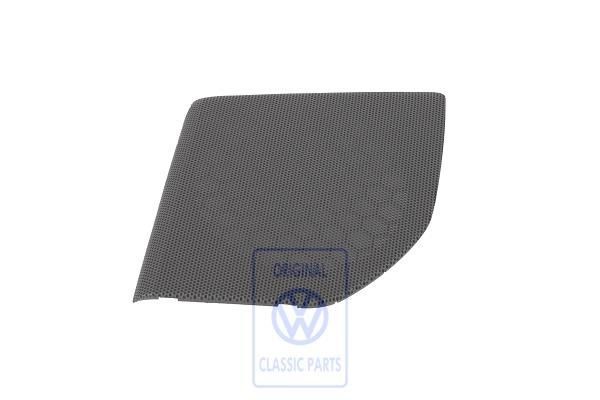 Volkswagen Transporter T4 luidsprekerrooster links - mistralgrijs, gevoerd dashboard