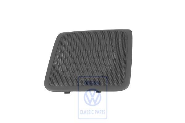 Volkswagen Transporter T4 luidsprekerrooster dashboard rechts - mistralgrijs