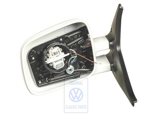 Volkswagen Transporter T4 buitenspiegelhuis links elektrisch verwarmd - gegrond