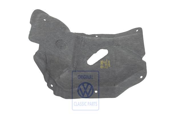 Volkswagen Transporter T4 demping schutbord motorruimte - midden, links gestuurd