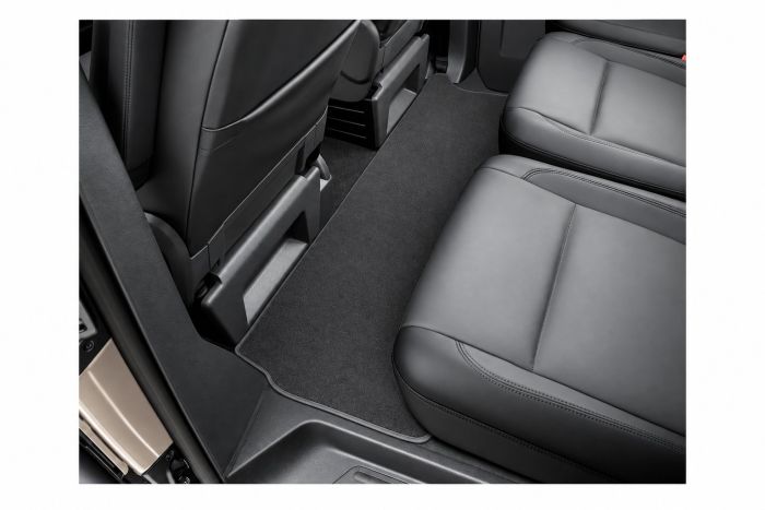 VW bedrijfswagens Transporter (T5/T6) velours mattenset - satijnzwart