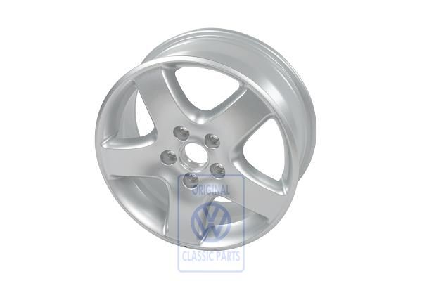 Volkswagen Transporter T5 lichtmetalen velg 7Jx17 H2 ET55 5x120 - hoogglanschroom