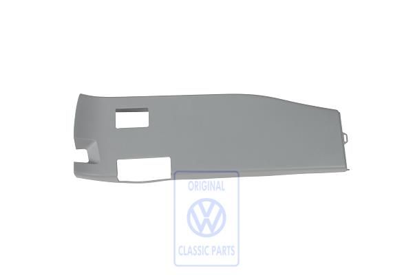 Volkswagen Transporter T5 B-stijlbekleding rechtsonder voor standkachel - artgrijs