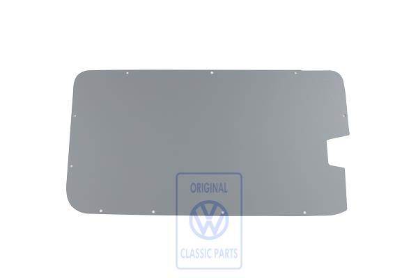 Volkswagen Transporter T5 schuifdeurbekleding linksboven - kunstgrijs