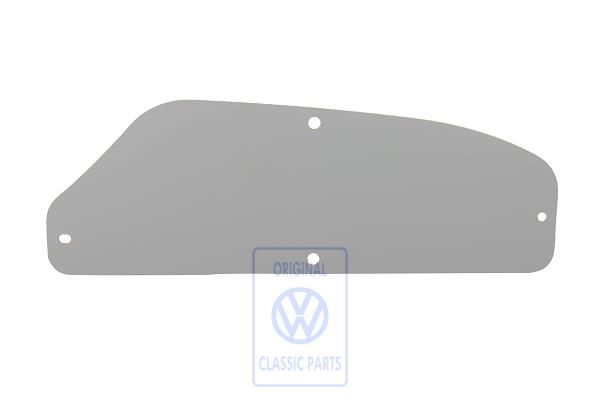 Volkswagen zijwandbekleding C-stijl linksvoor onder - klassiekgrijs
