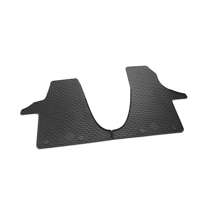 Volkswagen Multivan, Volkswagen Transporter (T6) all-weather mattenset - zwart