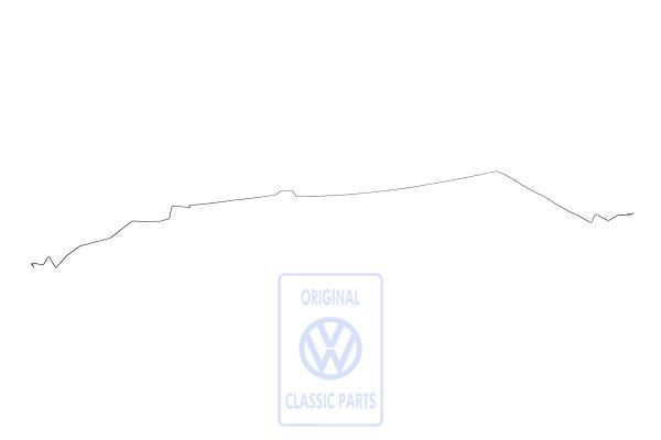 Volkswagen remleiding rechtsachter - wielbasis 3400 mm