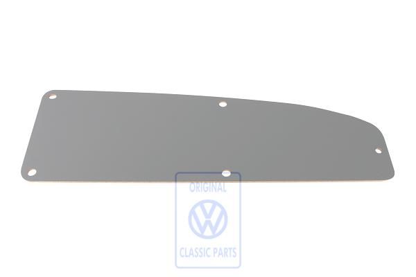 Volkswagen Transporter T5 C-stijlbekleding linksvoor - kunstgrijs, met schuifdeur