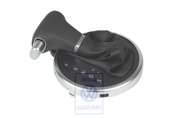 Volkswagen pookafdekking automaat linksgestuurd - zwart/aluminium
