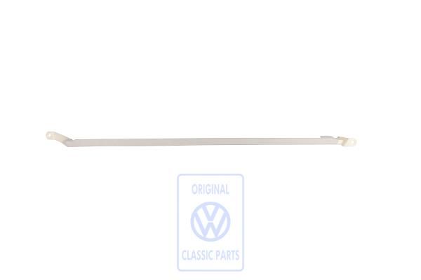 Volkswagen Transporter T5 afdeklijst schuifraam links - parelgrijs