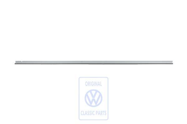 Volkswagen Transporter T5 afdeklijst multifunctionele tafel - rechts, geborsteld aluminium