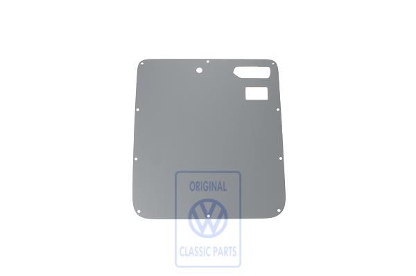 Volkswagen Transporter T5 cabinedeurbekleding links - kunstgrijs, dubbele cabine