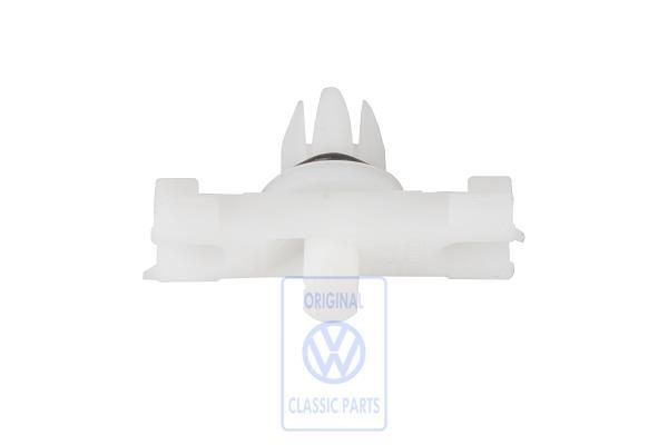 Volkswagen Touareg 1 (7L) clip voor afdeklijst met chroompakket