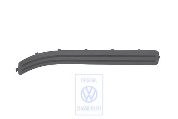 Volkswagen Touareg 1 (7L) instapafdekking - linksachter, antraciet