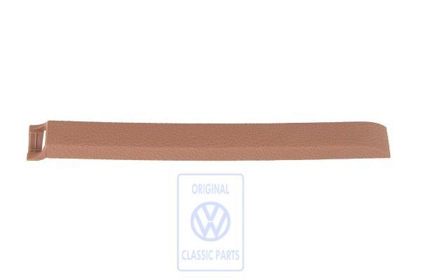 Volkswagen Touareg 1 (7L) afdekking stoelgeleider voor - teak, beide zijden