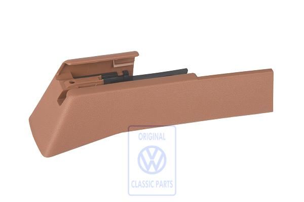 Volkswagen Touareg 1 (7L) afdekking stoelgeleider - linksachter, teak