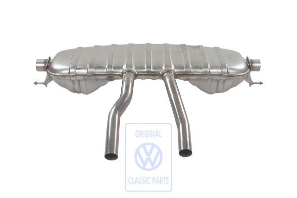 Volkswagen Touareg 1 (7L) einddemper (AXQ, BAR)