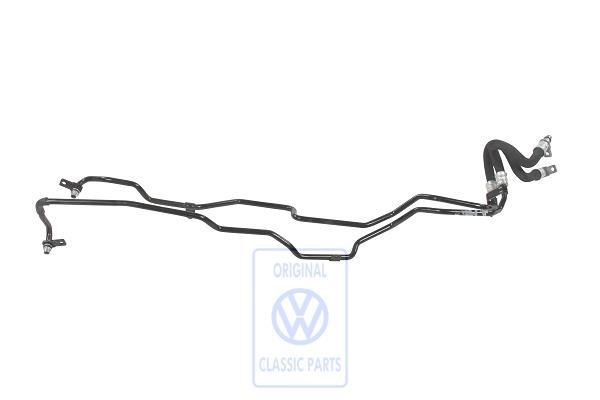 Volkswagen Touareg 1 (7L) oliedrukleiding versnellingsbakoliekoeler