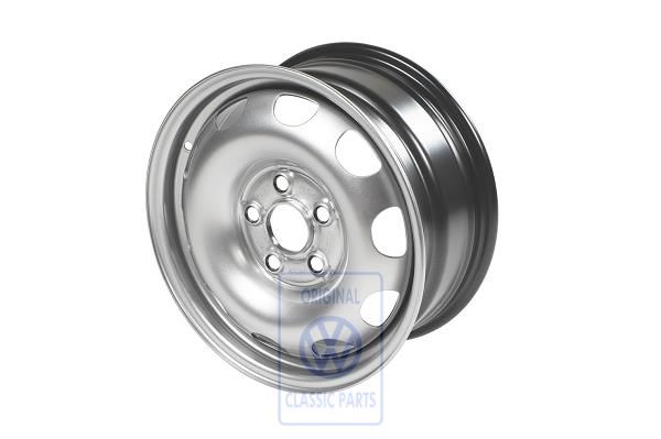Volkswagen Touareg 1 (7L) stalen velg 7Jx16 H2 ET54 5x120 - hoogglanschroom