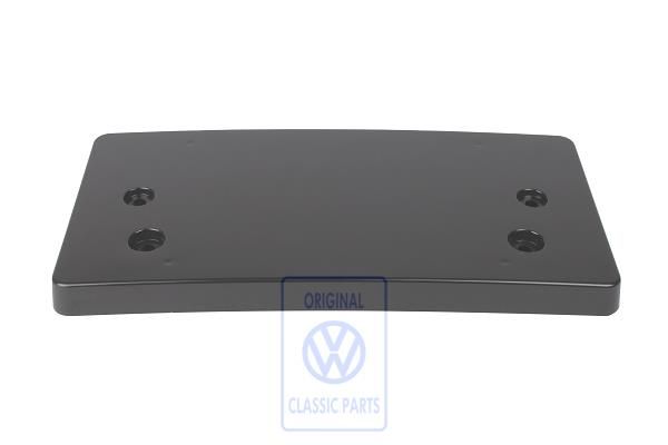 Volkswagen Touareg 1 (7L) kentekenhouder - voor