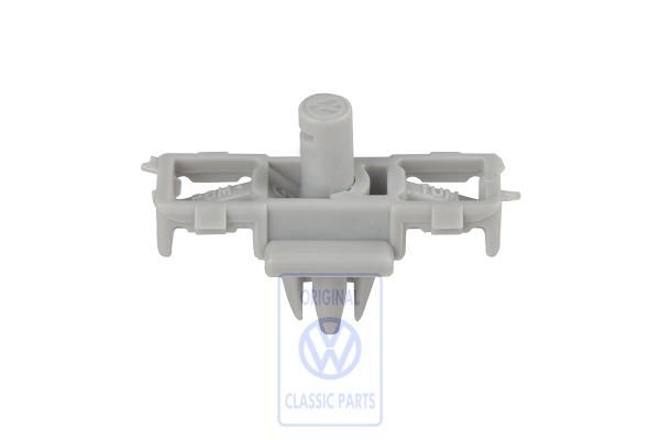 Volkswagen Touareg 1 (7L) clip afdeklijst links - zonder chroom
