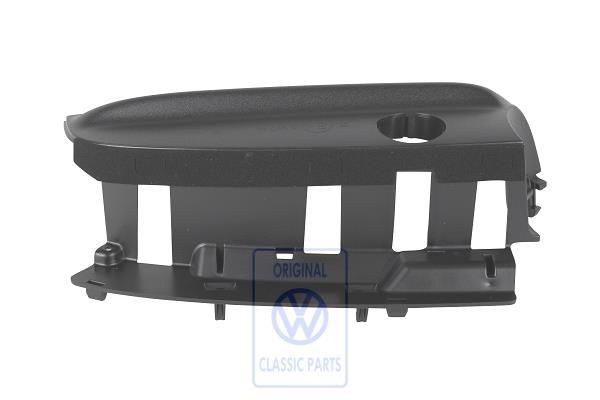 Volkswagen Touareg 1 (7L) afdekplaat buitenspiegel met omgevingslicht - linksonder