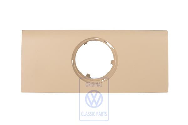 Volkswagen Touareg 1 (7L) afdekplaat hemelbekleding midden - zonnebeige
