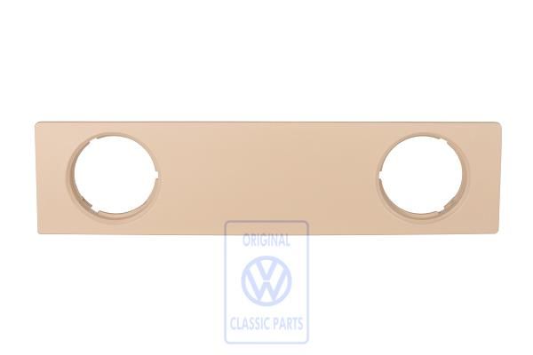 Volkswagen Touareg 1 (7L) afdekplaat hemelbekleding voor - puurbeige
