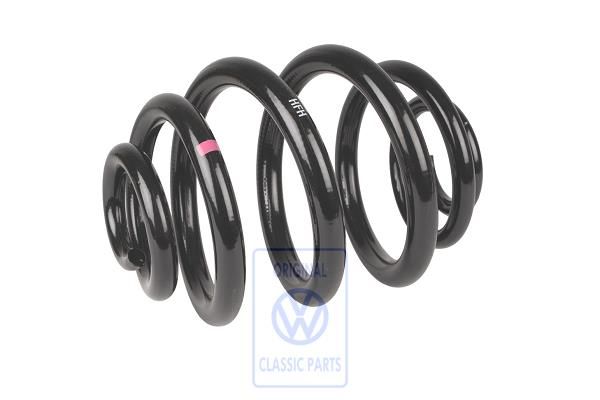 Volkswagen schroefveer achter - 1 violette streep