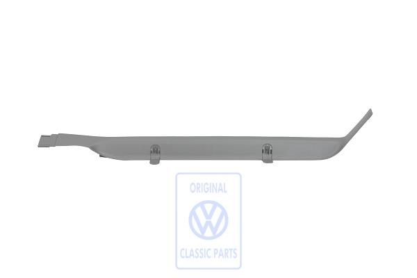 Volkswagen Sharan 1 (7M) instaplijst - linksachter, flanelgrijs, rechts gestuurd