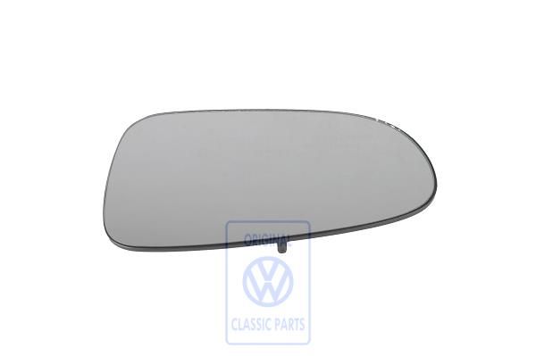 Volkswagen Sharan 1 (7M) spiegelglas bol voor elektrische spiegel - links
