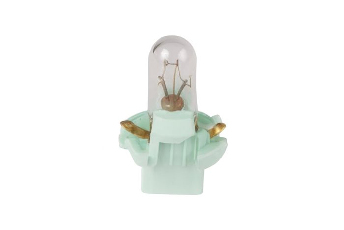 Originele verlichting - gloeilamp met groene fitting