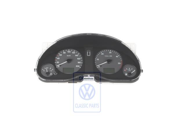 Volkswagen Sharan 1 (7M) instrumentenpaneel 200 km/h, multifunctioneel (1Z, AHU, AFN)