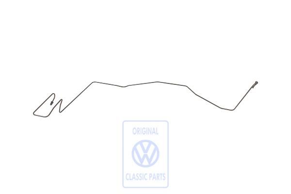 Volkswagen Sharan 1 (7M) remleiding hydraulisch systeem naar slang - rechts