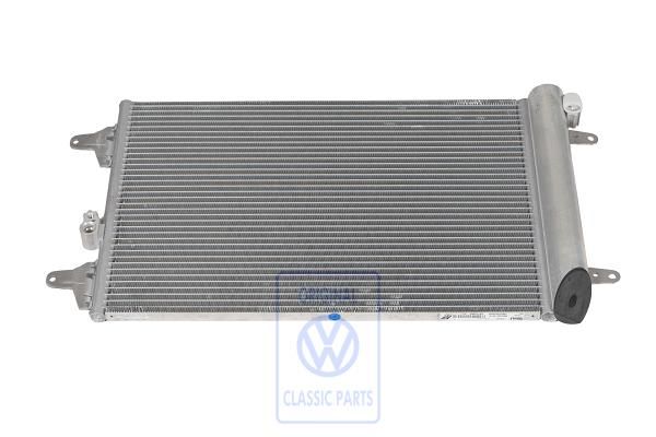 Volkswagen Sharan 1 (7M) airco-condensor met vloeistofreservoir