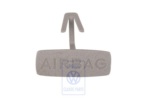 Volkswagen A-stijlafdekking links - bruin