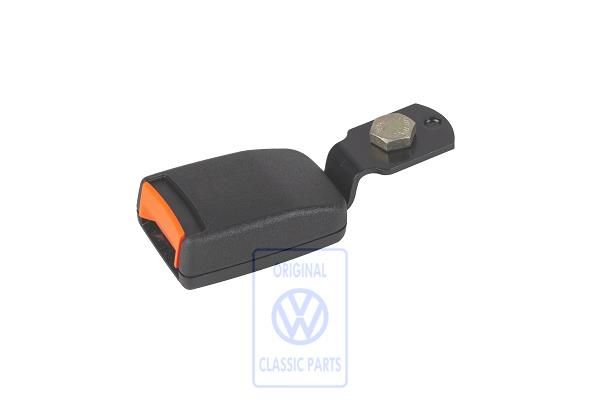 Volkswagen Sharan 1 (7M) gordelslot - rechtsachter, satinzwart