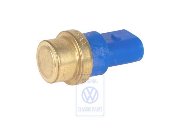 Volkswagen thermoschakelaar extra verwarming 10/18 °C - blauw