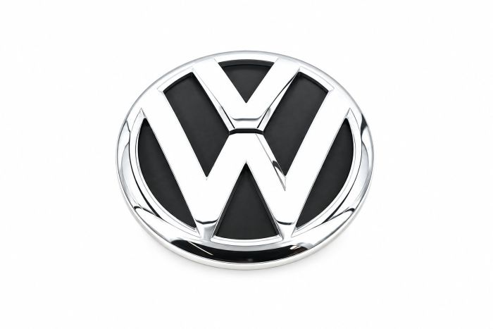 Volkswagen Sharan 2 (7N), Touareg 2 (7P) logo - zwart