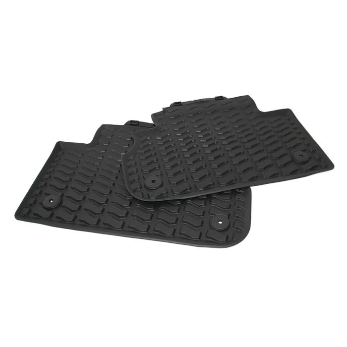 Audi Q5 (FY) all-weather mattenset - achterzijde - zwart