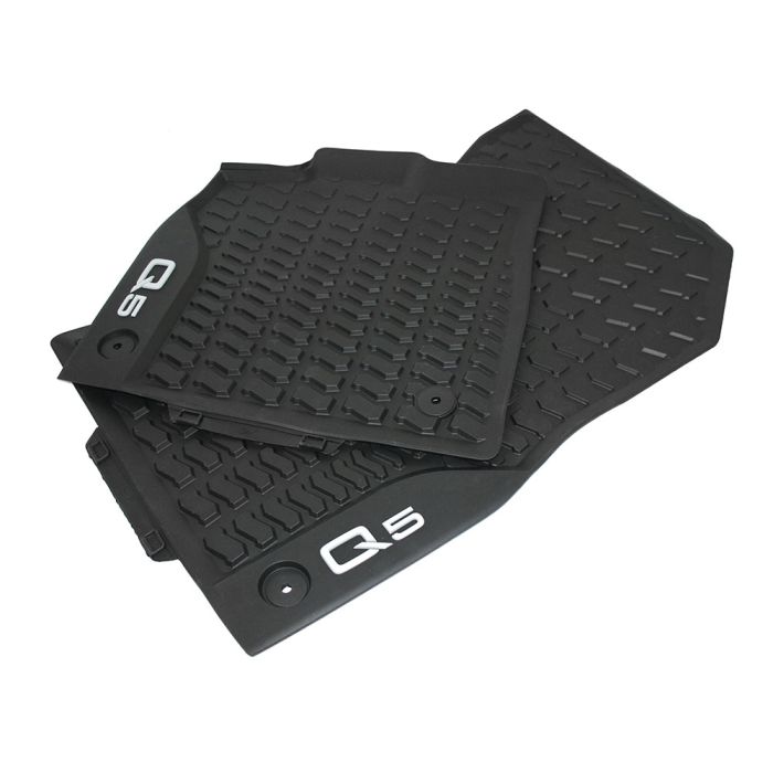 Audi Q5 (FY) all-weather mattenset - voorzijde - zwart