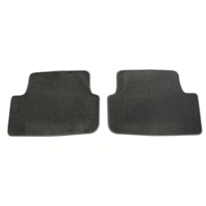 Audi A1 (GB) velours mattenset - achterzijde